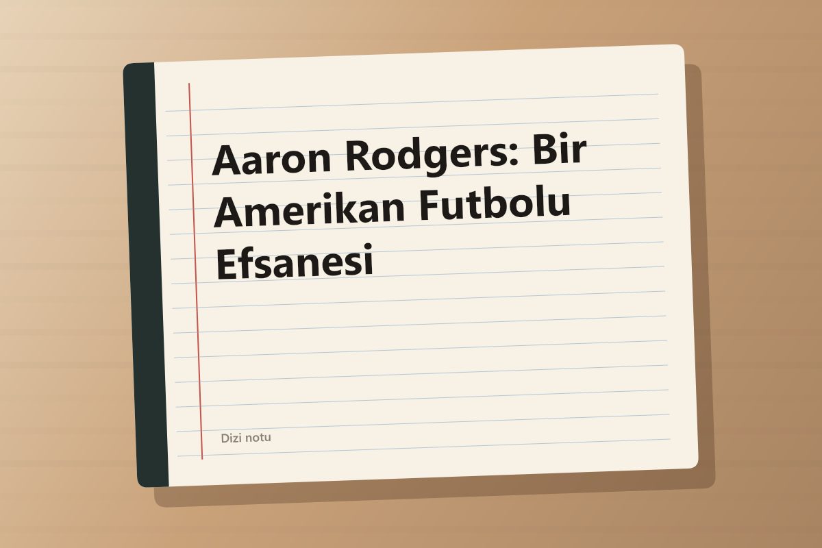 Aaron Rodgers: Bir Amerikan Futbolu Efsanesi kapağı