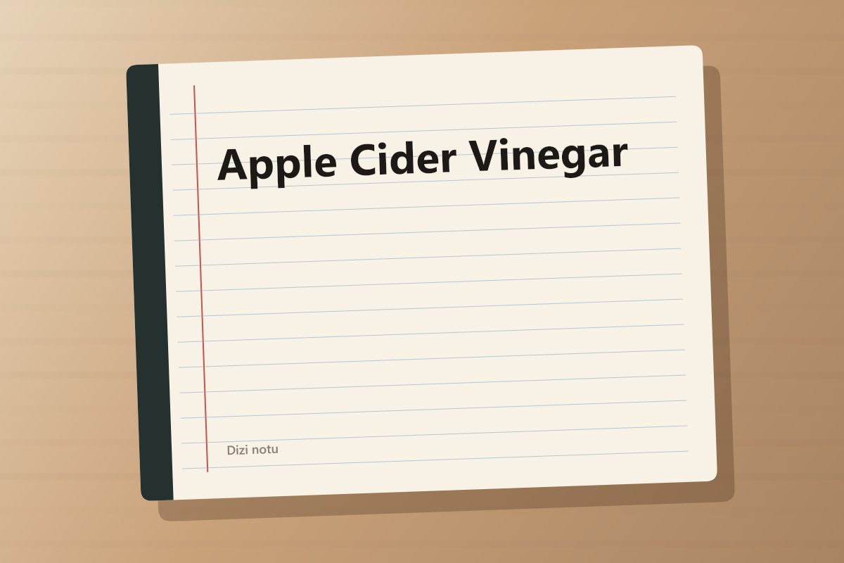 Apple Cider Vinegar kapağı