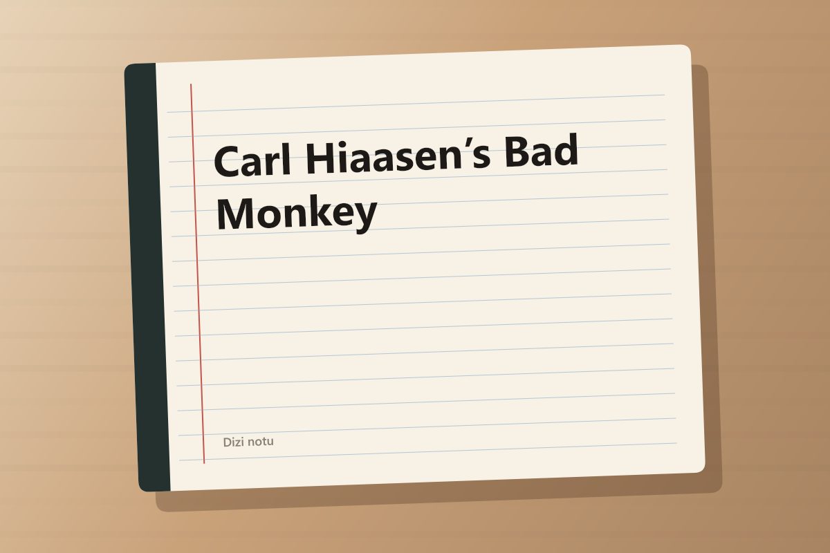 Carl Hiaasen’s Bad Monkey kapağı