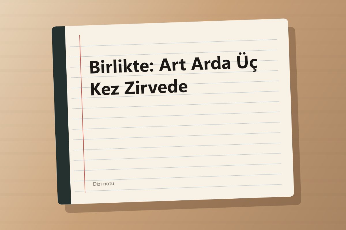 Birlikte: Art Arda Üç Kez Zirvede kapağı