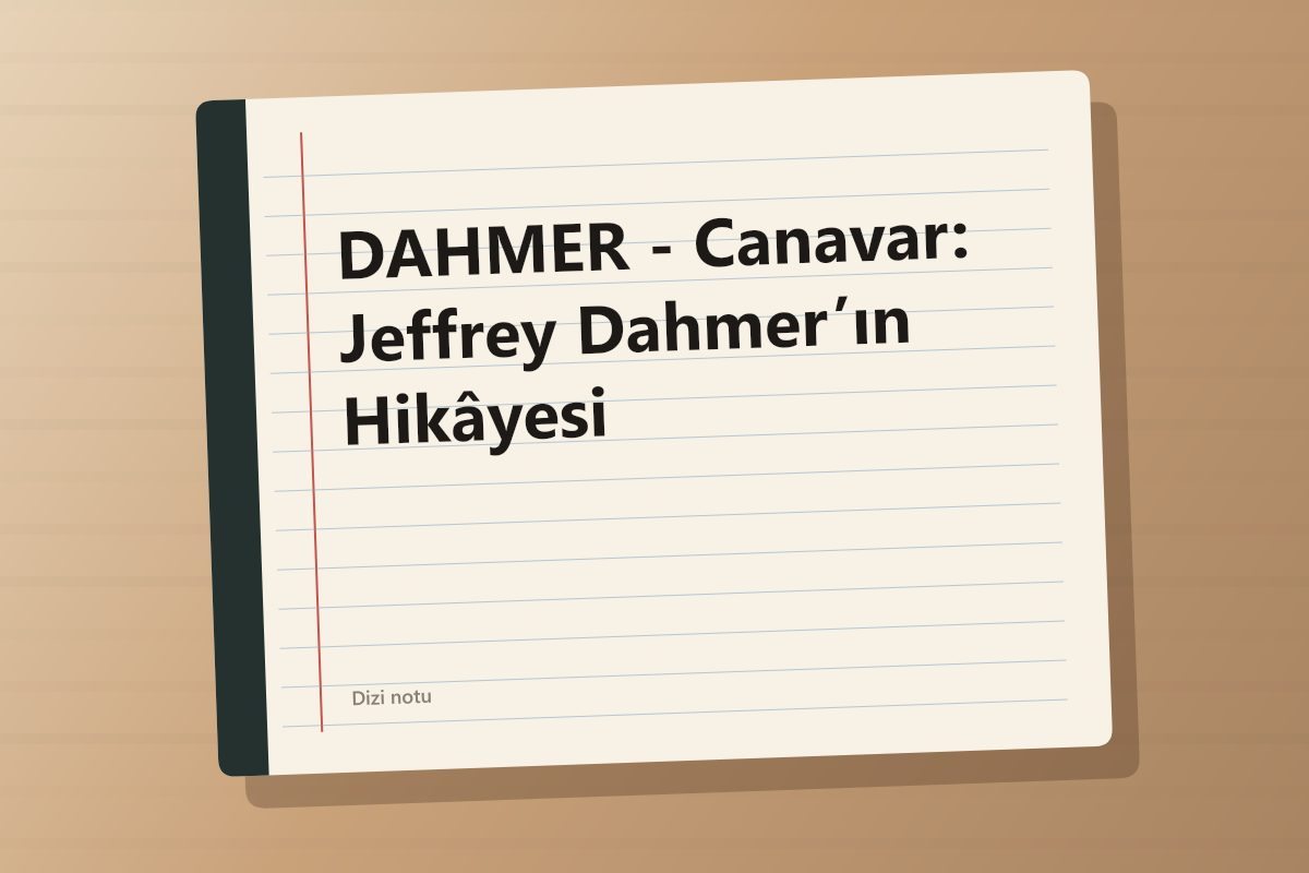 DAHMER - Canavar: Jeffrey Dahmer’ın Hikâyesi kapağı