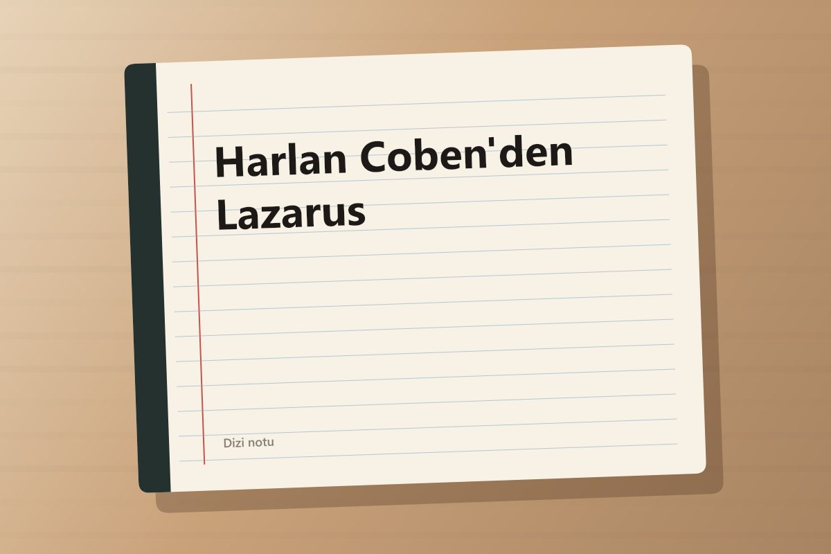 Harlan Coben'den Lazarus kapağı