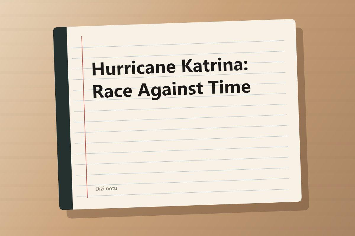 Hurricane Katrina: Race Against Time kapağı