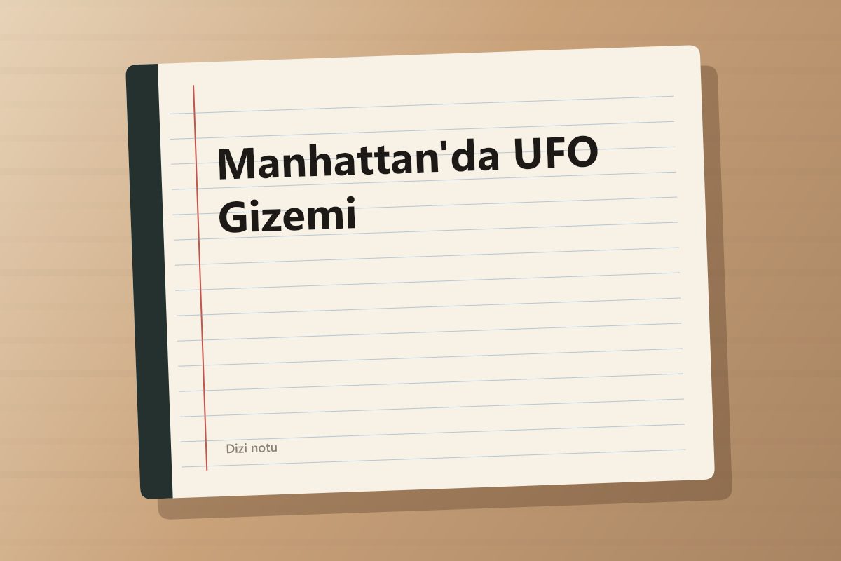 Manhattan'da UFO Gizemi kapağı