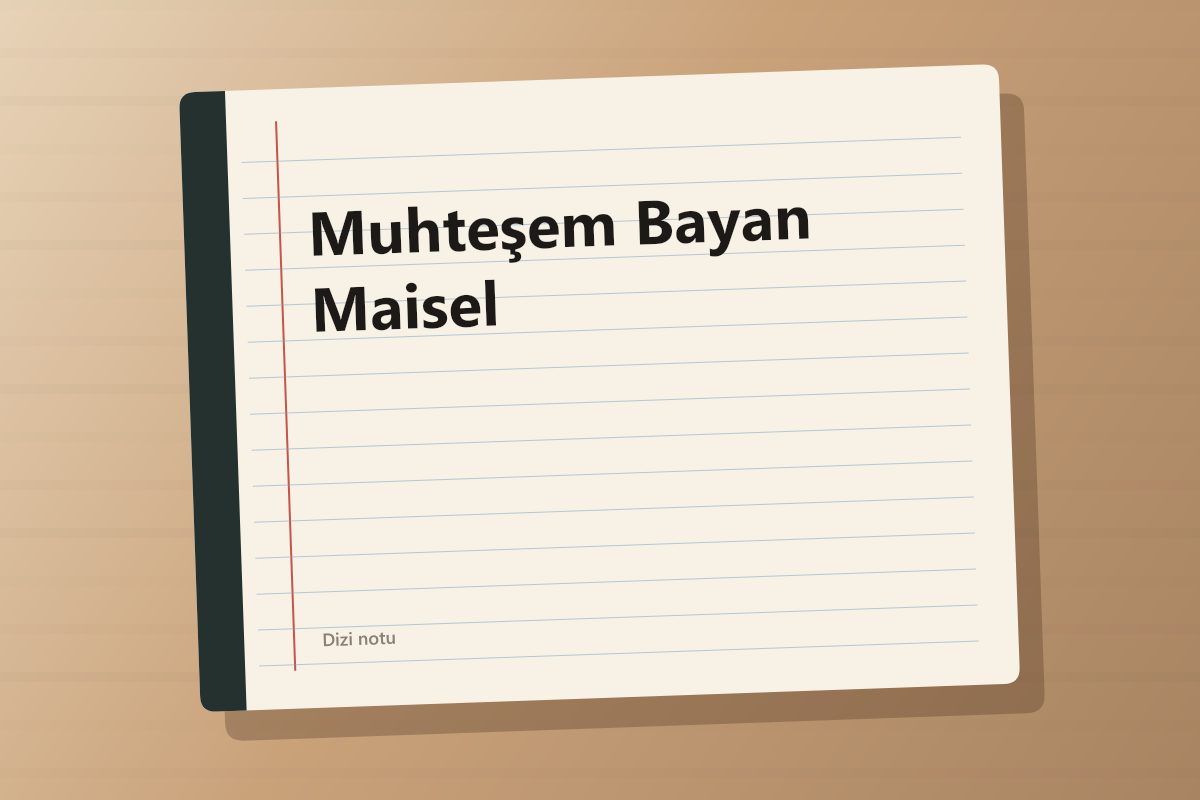 Muhteşem Bayan Maisel kapağı