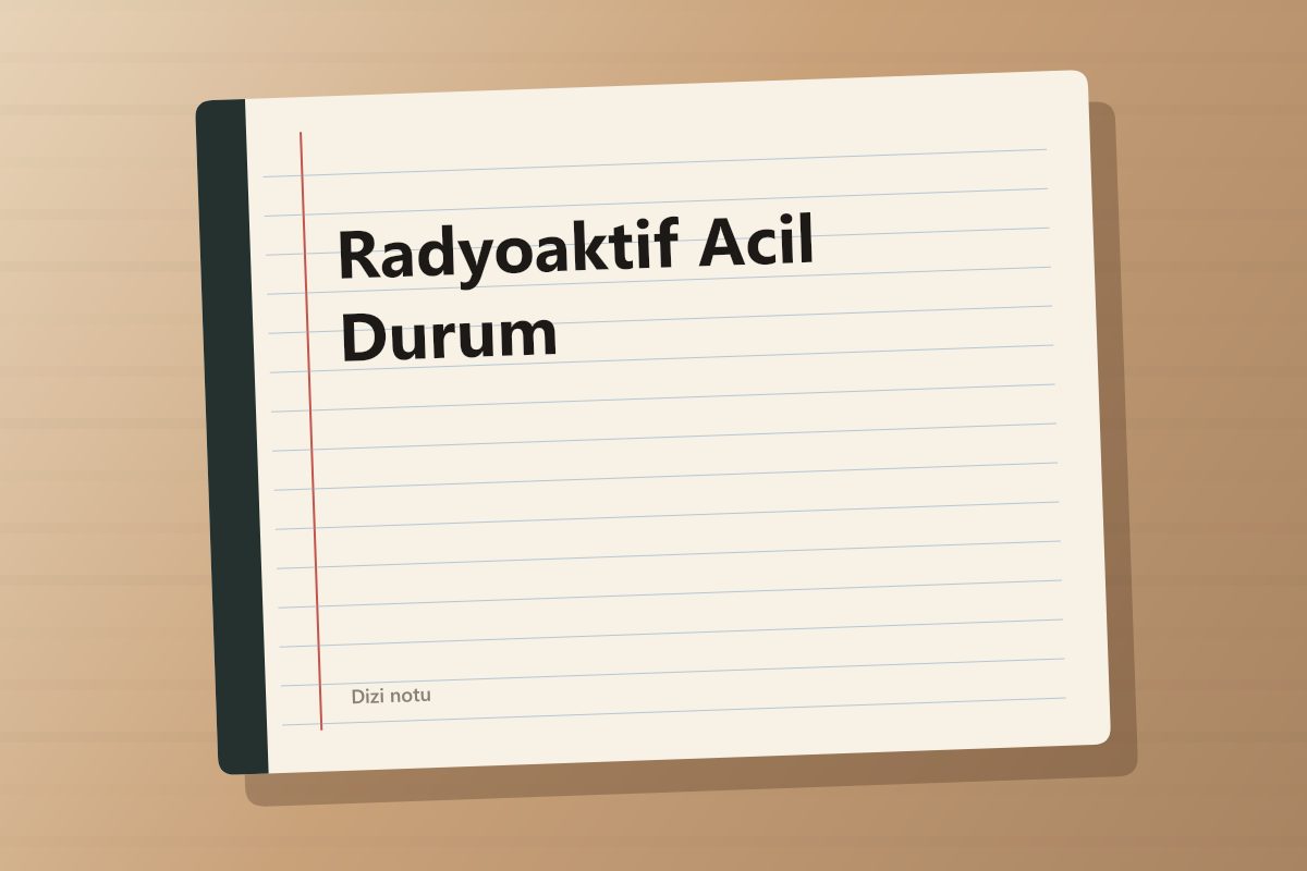 Radyoaktif Acil Durum kapağı