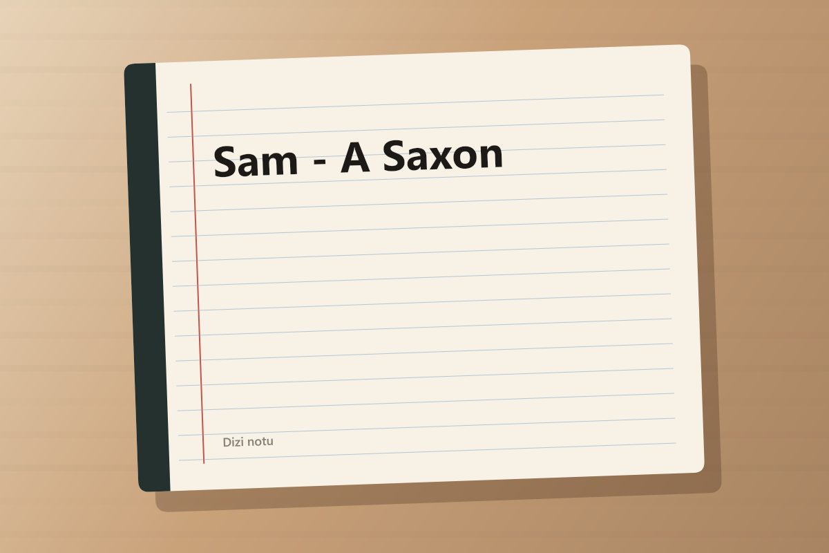 Sam - A Saxon kapağı