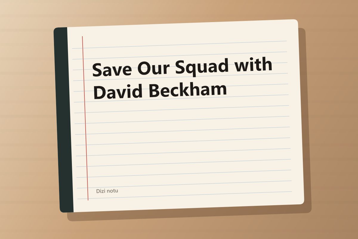 Save Our Squad with David Beckham kapağı