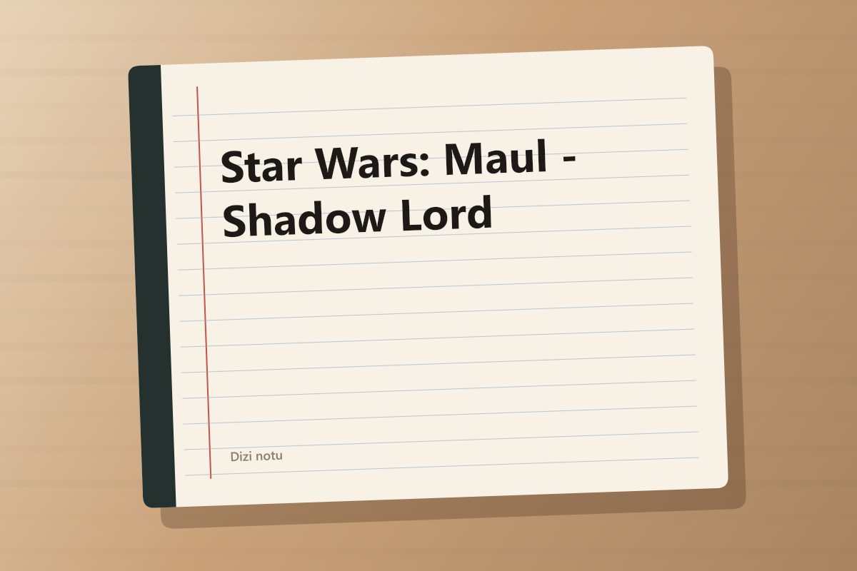 Star Wars: Maul - Shadow Lord kapağı