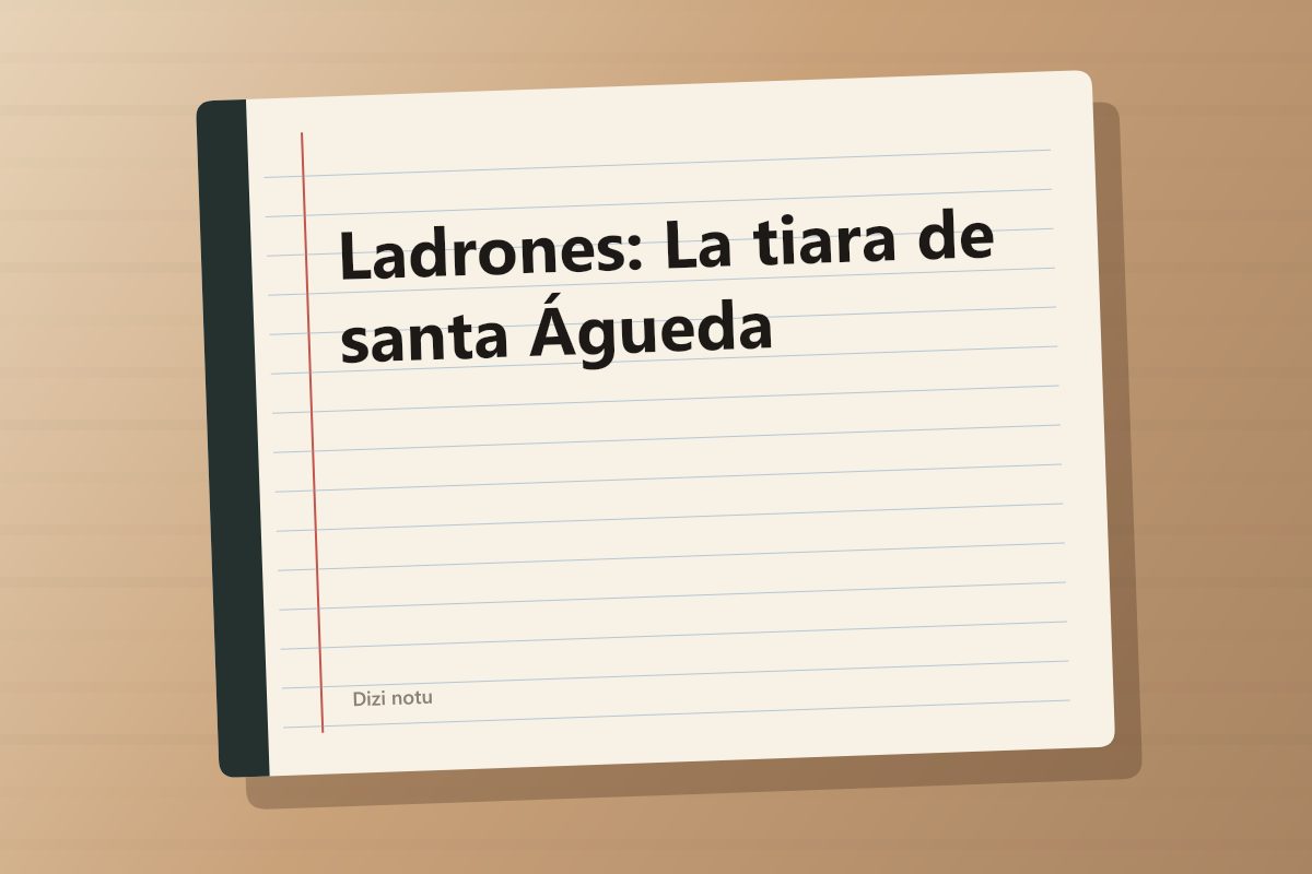 Ladrones: La tiara de santa Águeda kapağı