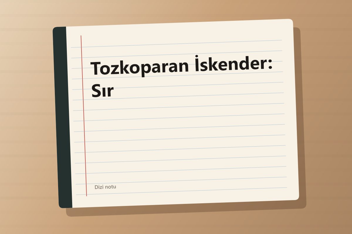 Tozkoparan İskender: Sır kapağı