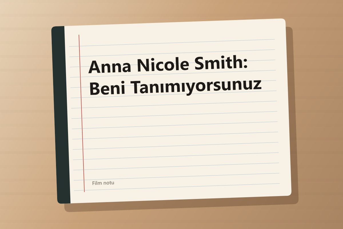Anna Nicole Smith: Beni Tanımıyorsunuz kapağı