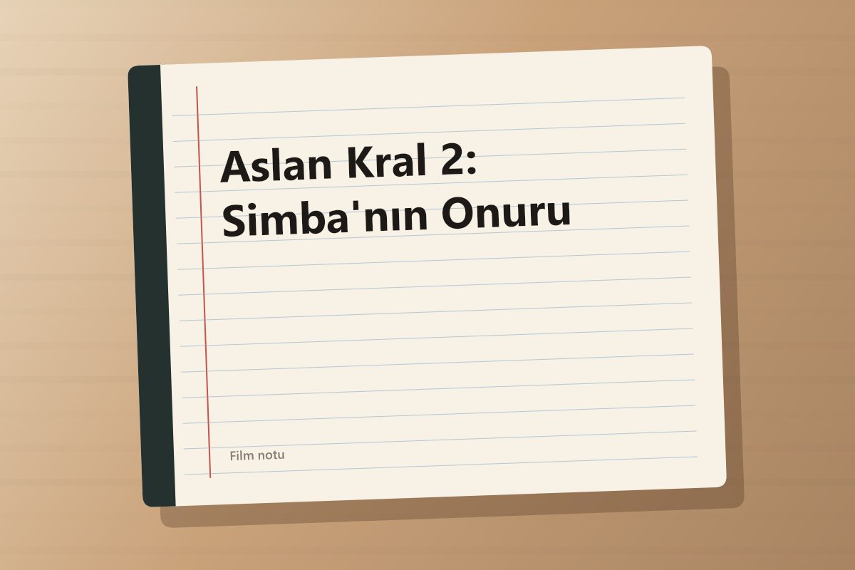 Aslan Kral 2: Simba'nın Onuru kapağı