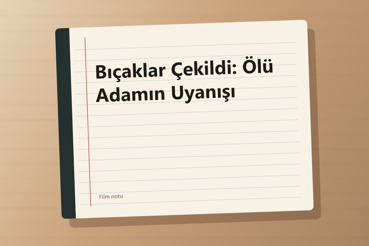Bıçaklar Çekildi: Ölü Adamın Uyanışı kapağı