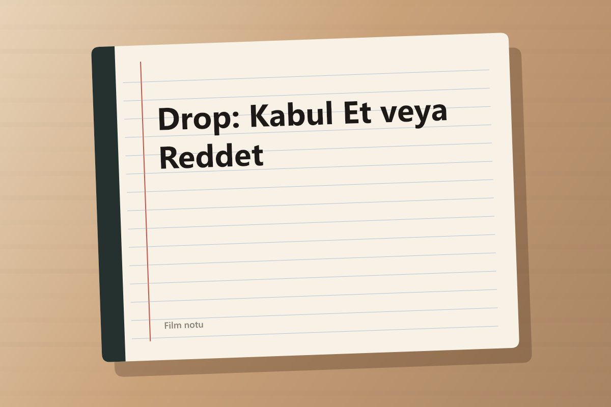 Drop: Kabul Et veya Reddet kapağı