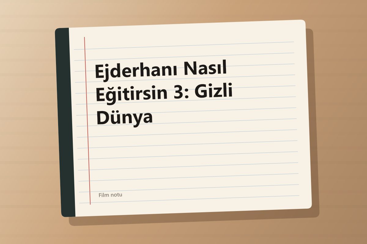 Ejderhanı Nasıl Eğitirsin 3: Gizli Dünya kapağı