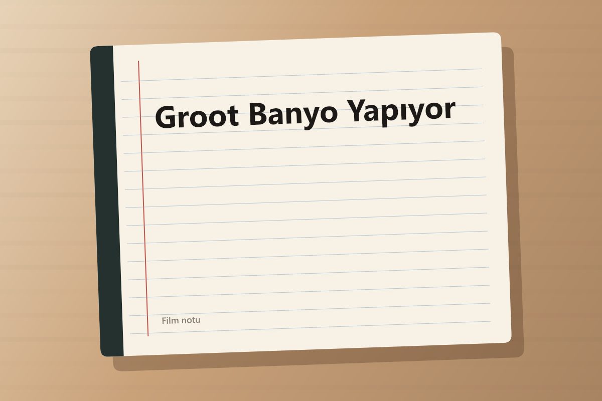 Groot Banyo Yapıyor kapağı