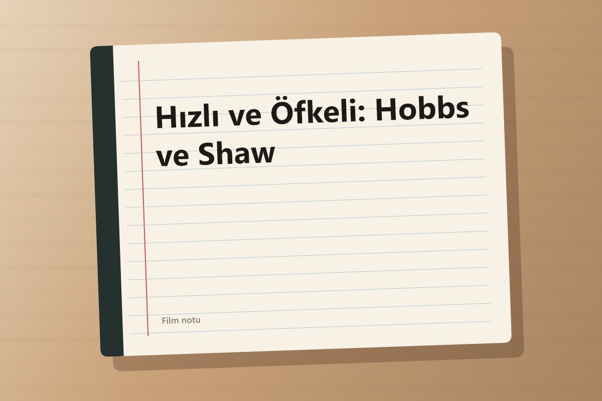 Hızlı ve Öfkeli: Hobbs ve Shaw kapağı