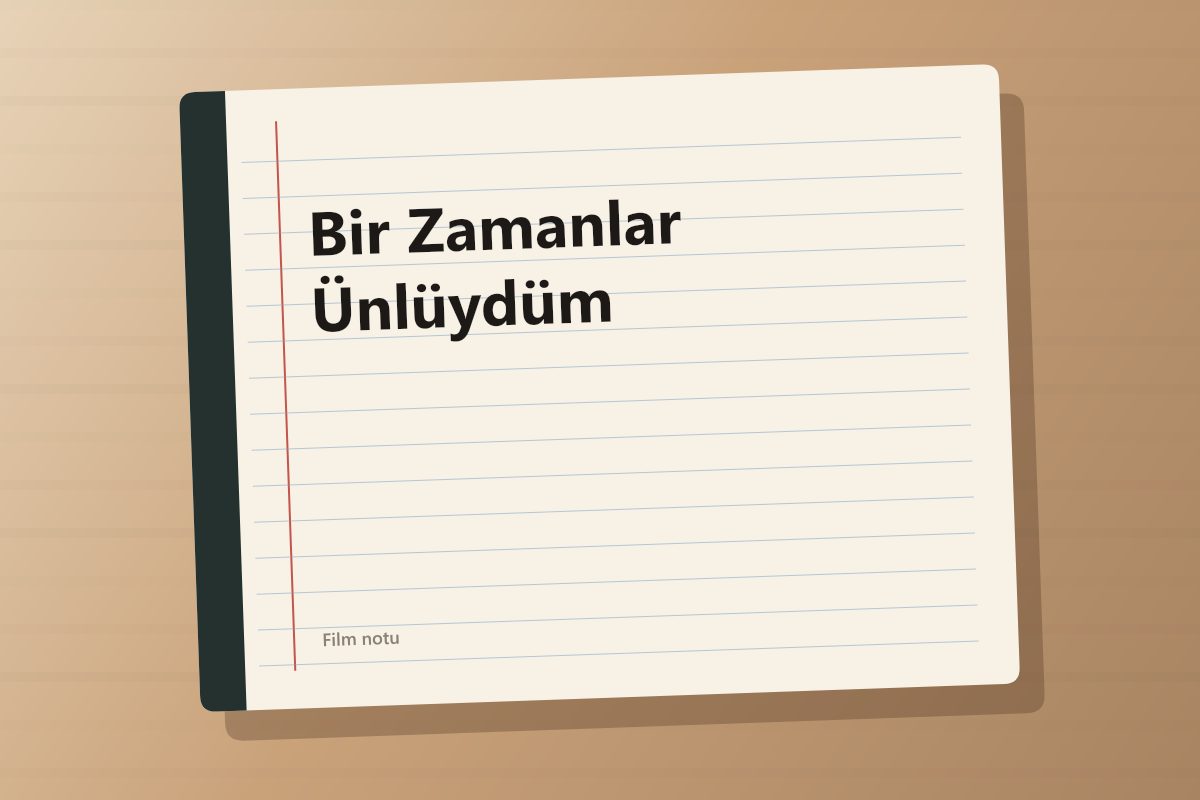 Bir Zamanlar Ünlüydüm kapağı