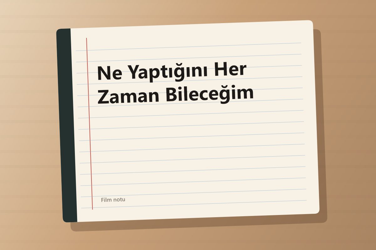 Ne Yaptığını Her Zaman Bileceğim kapağı