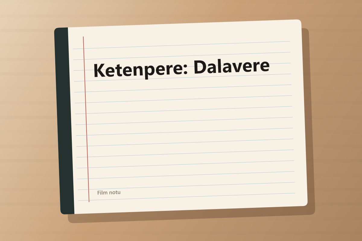 Ketenpere: Dalavere kapağı