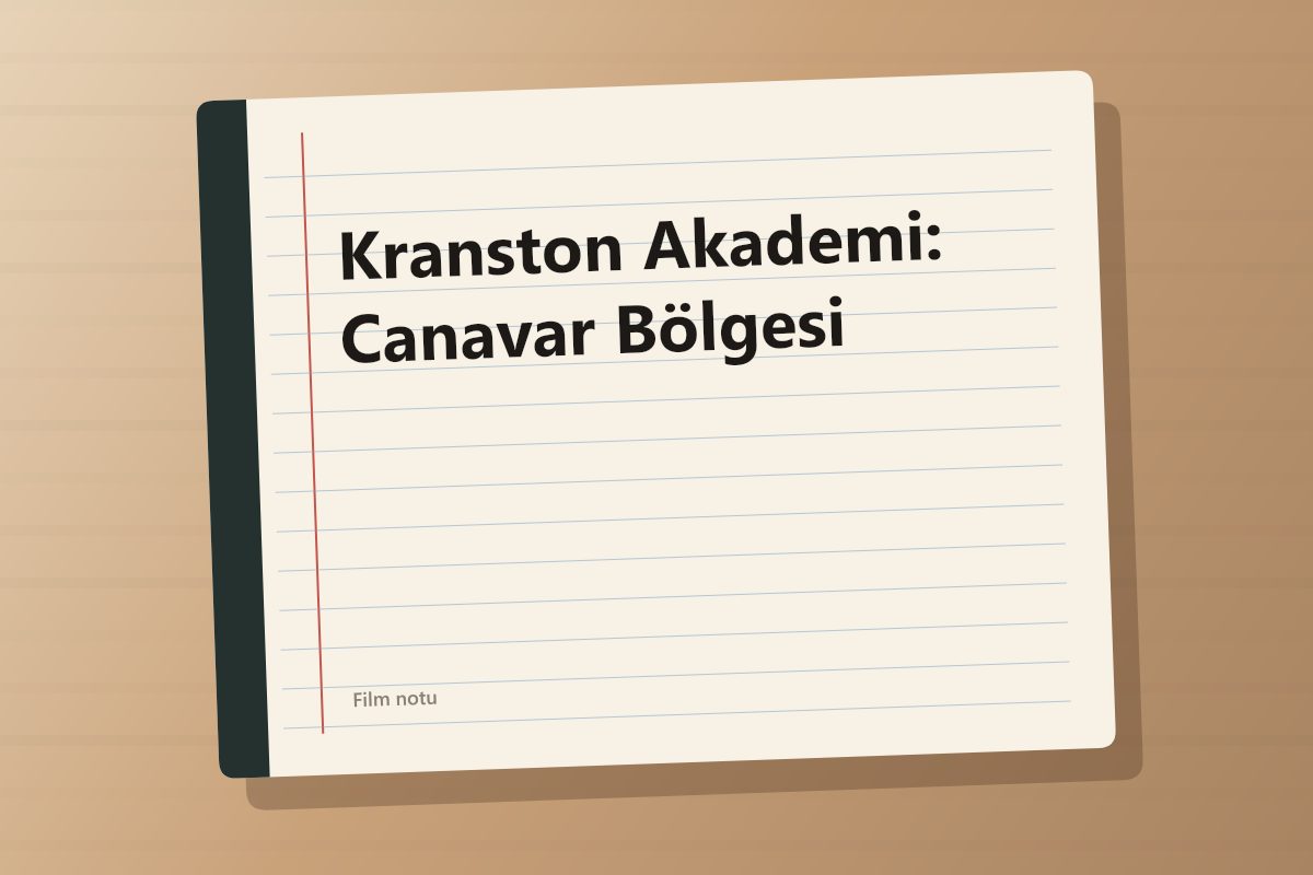 Kranston Akademi: Canavar Bölgesi kapağı