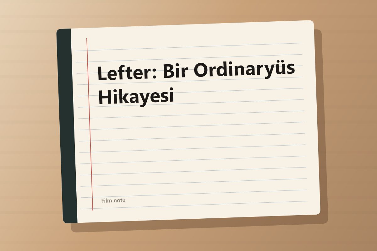 Lefter: Bir Ordinaryüs Hikayesi kapağı