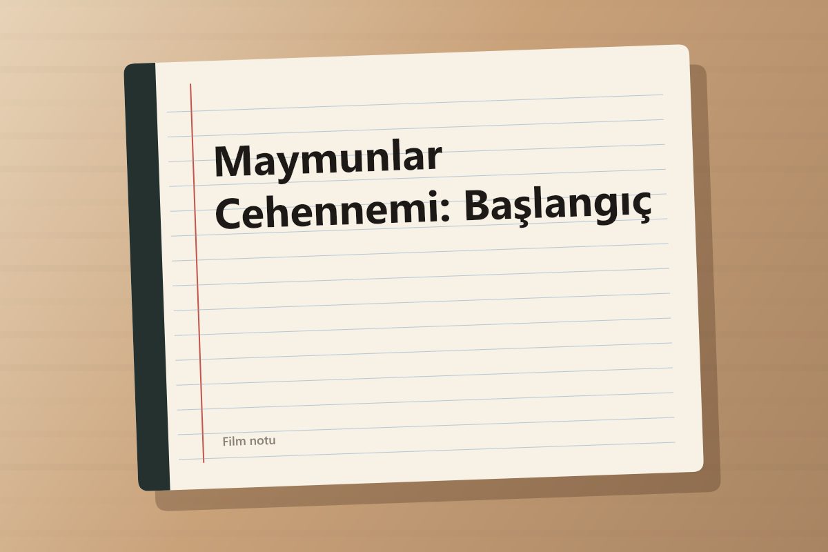 Maymunlar Cehennemi: Başlangıç kapağı