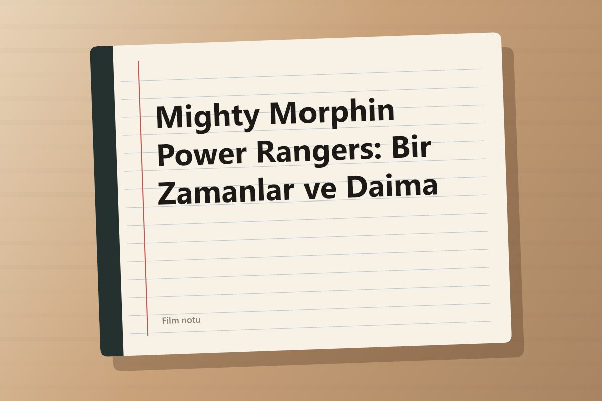 Mighty Morphin Power Rangers: Bir Zamanlar ve Daima kapağı