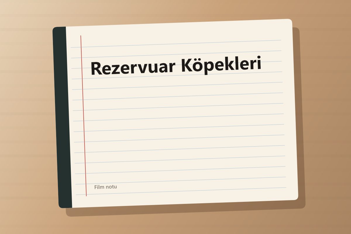 Rezervuar Köpekleri kapağı