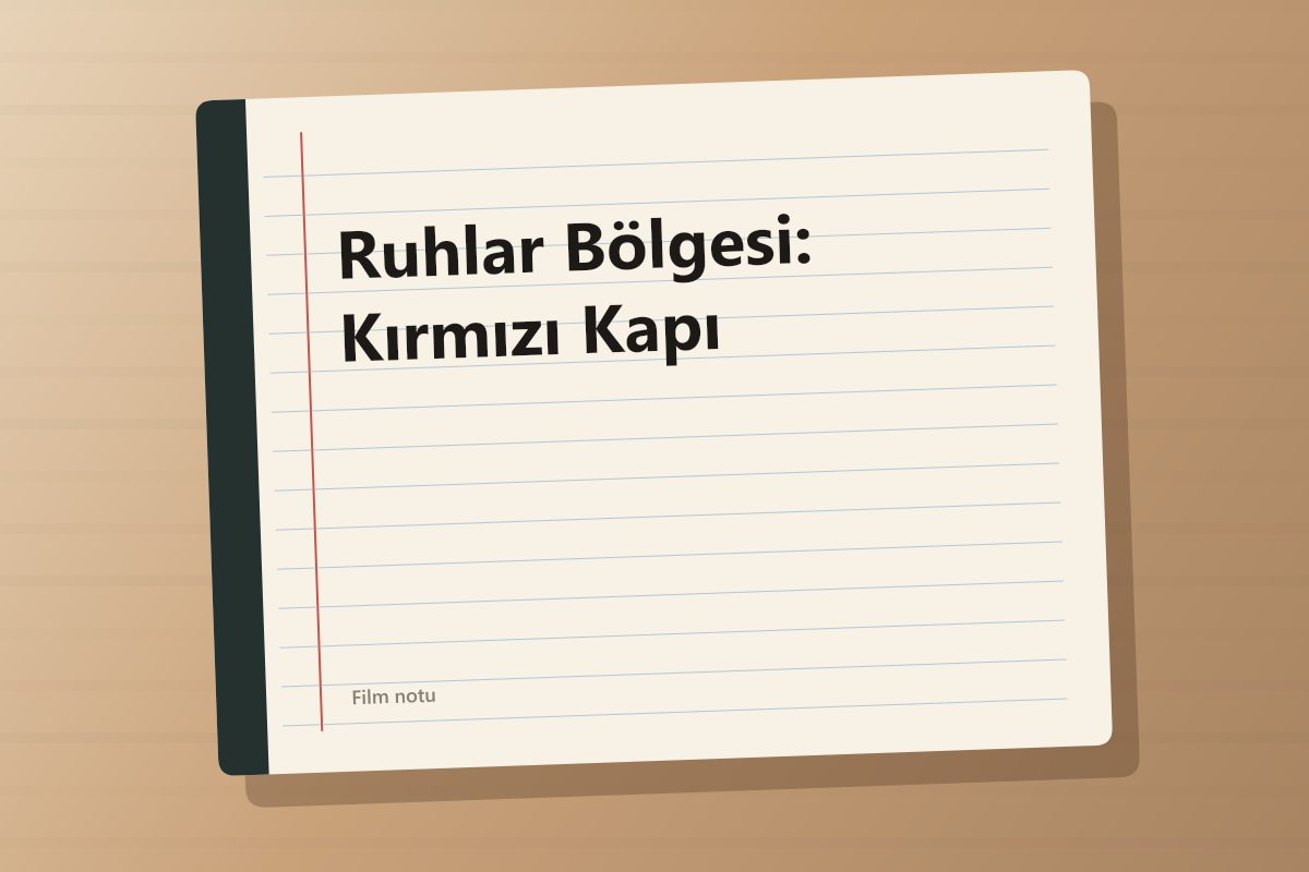 Ruhlar Bölgesi: Kırmızı Kapı kapağı