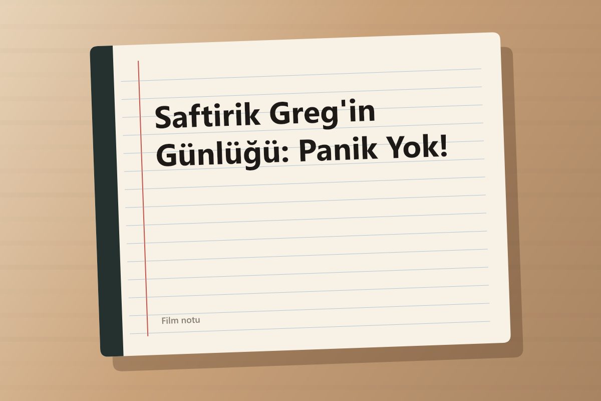 Saftirik Greg'in Günlüğü: Panik Yok! kapağı