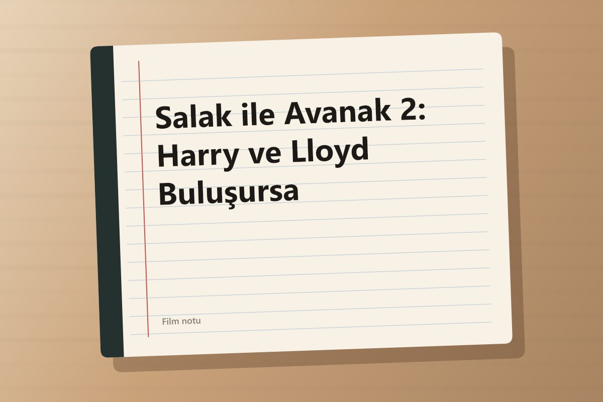 Salak ile Avanak 2: Harry ve Lloyd Buluşursa kapağı