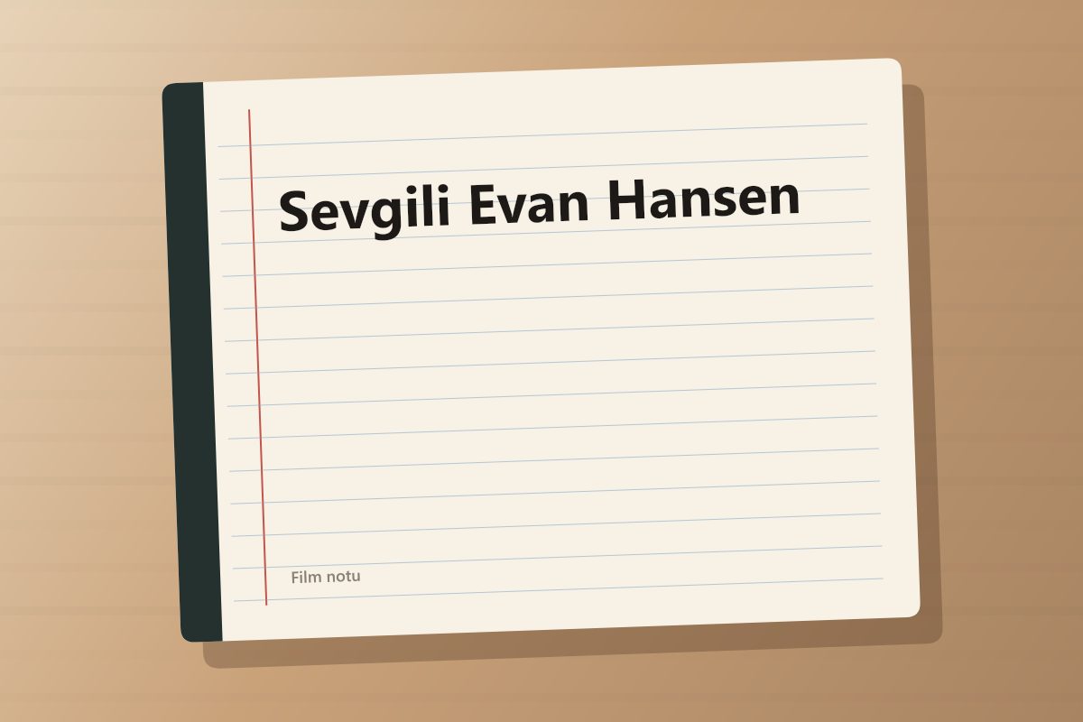 Sevgili Evan Hansen kapağı