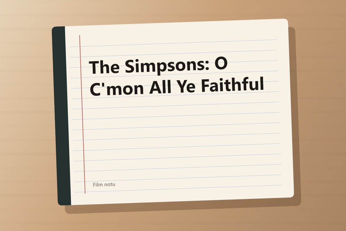 The Simpsons: O C'mon All Ye Faithful kapağı